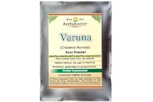 HerbsForever Varuna Powder – Crataeva Nurvala – Prostate Health – Support Prostatic, Kidneys, Gall Bladder and Urinary Tract Health – Non GMO, Organic, Vegan – 454 GMS