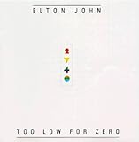Disco de Elton John: «Too Low for Zero» (Anverso) Disco de Elton John: «Too Low for Zero» (Anverso)