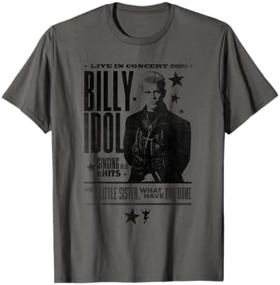 Amazon.com: Billy Idol - Charmed Life T-Shirt : Clothing, Shoes
