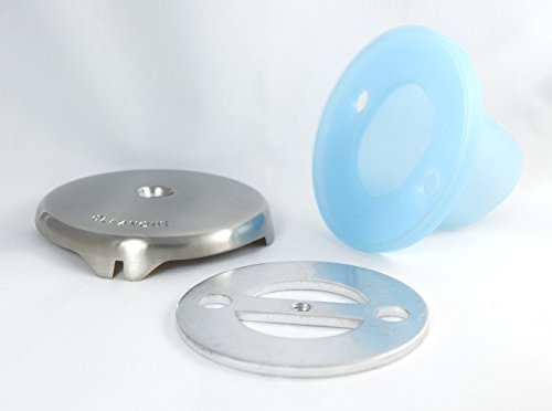 Pefect Fit Gasket With Overflow Cover Kit - Brushed Nickel