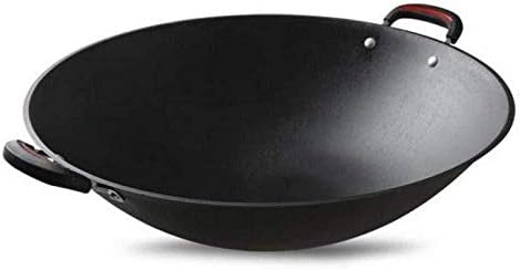 中華鍋の焦げ付き防止の中華なべ 反焼けるハンドルが付いている鉄