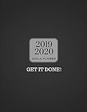 2019 2020 Get It Done 15 Months Daily Planner: Academic Hourly Organizer In 15 Minute Interval; Appointment Calendar With Address Book & Note Section; Monthly & Weekly Goals Journal With Quotes by ZenWerkz