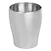 Nictemaw Container Bin for Bathrooms, Powder Rooms, Kitchens, Home Offices - Durable Stainless Steel
