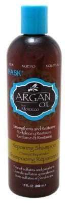 Hask Shampoo Argan Oil Repairing 12 Ounce (354ml) (2 Pack)