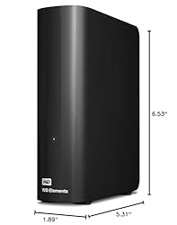 Western Digital 4TB Elements Desktop External Hard