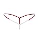 FasiCat Womens Thongs Panties Lace Briefs Sexy G Strings Underwear Pearls for Women Red