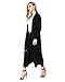 Mixfeer Womens Long Sleeve Open Front Long Maxi Cardigan Longline Duster Coat