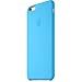 Apple - Silicone Case for Apple iPhone 6 Plus - Blue