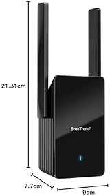 BrosTrend AX3000 WiFi 6 Extender Booster with Gigabit Port Dual Band view 8