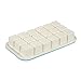 Ice Cube Tray / Silicone Ice Cube Mold Tray - Makes 1.4-Inch Square Cubes - BPA Free - Flexible & Dishwasher Safe -Tray Makes 18 Ice Cubes Total - 10.75 x 1.4 x 5.5 Inches
