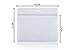 Rocclo Clear Waterproof Badge Holders Horizontal 10 Pack