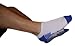 5 Pairs Men's No Show No Smell Athletic Ankle Compression Blue Socks for Basketball & Running