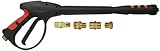 Apache 99023686 4000 PSI Replacement Pressure Washer Gun with Male Metric Adapters