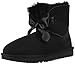 UGG Women's W GITA Bow Mini Fashion Boot, black, 9 M US