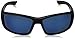 Costa Del Mar Cortez Sunglasses, Blackout, Blue Mirror 580 Plastic Lens