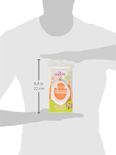 Dapple Baby All Purpose Travel Size Wipes, Fragrance Free, 0.60 Ounce - Thumbnail 2