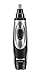 Panasonic ER430K Ear & Nose Trimmer with Vacuum Cleaning System, Men's, Wet/Dry, Battery-Operated (2-Pack)