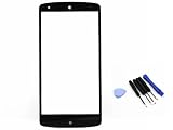 DigRepair Replacement Front Glass Lens Screen for Lg D820 Google Nexus 5 Black + Tools(2packs)