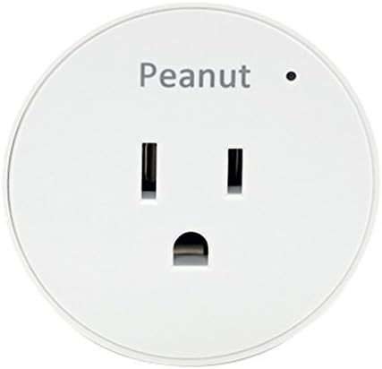 Securifi Peanut Smart Plug (1 Minute Setup) Remotely Control Lights Appliances Using Ios/Android Apps &amp; Browser Interface - White by Securifi