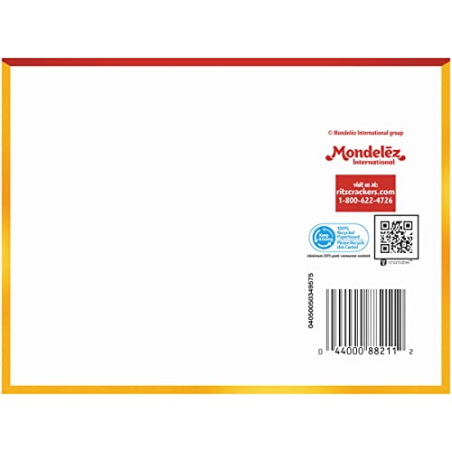 NABISCO RITZ CRACKER SANDWICHES, CHEESE, 10.8 OZ