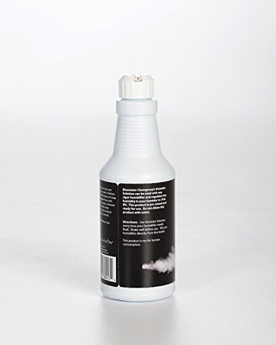 Cigar Humidor Solution - Pre-Mixed 50/50 Propylene Glycol for Humidifiers - 16oz Pint with Easy Pour Spout