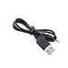 GLCONĀ® GS-03 Mini Black Wireless Stereo Bluetooth BT Headset Headphone Earphone Earpiece Earbud Exclusive USB Charge Charging Cable