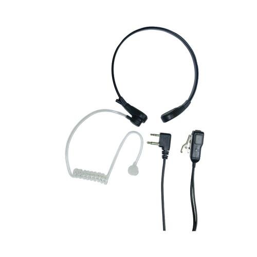 Midland Avph8 Acoustic Throat Mic For Gmrs Radios With Ptt/Vox Compartment