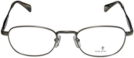 Seraphin Goodrich Mens/Womens Rxable Durable Designer Full-rim Titanium Eyeglasses/Spectacles (50-20-145, Antique Gold)