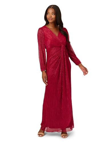 Adrianna Papell Draped Gown