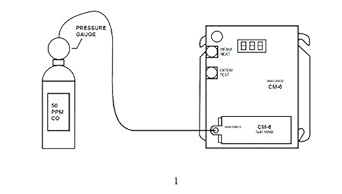Macurco CM6-FCK CM-6/CM-12 Carbon Monoxide CO Field Calibration Kit