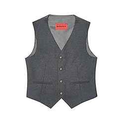 Marvelous World Boys' Suits Slim Fit Vest Set 2