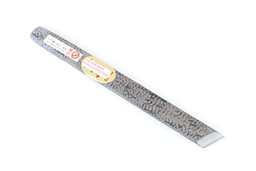 Kiridashi Shirabiki Knife Japanese Woodworking Fujiwara Yasuki White 2 Steel Blade Width 15mm - Thumbnail 4