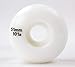 Super Blanks Pro Skateboard Wheels (White)