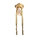GOOACTION Long Golden Blonde Ponytails Wig with Two Buns for Sailor Moon Tsukino Usagi Anime Halloween Cosplay Synthetic Hair Wigs