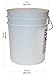 Argee RG5700, White, Pack of 10