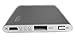 Avido World's Thinnest 4000mAh 2.1Amp Output Portable Ultra-Slim Power Bank Charger/External USB Battery Power Pack for Samsung phones and all USB-charged devices [Retail Packaging] - Silver