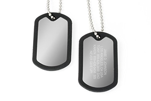 Road id custom dog tags for men or women - the fixx id …