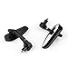 FOXCID PAIR OF CUSTOM UNIVERSAL BLACK BAR END MIRRORS FOR DUCATI MONSTER 620 695 696 795 796 1100 EVO DIESEL DIAVEL HYPERMOTARD MULTISTRADA 1200