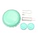 Transer Macaron Contact Lens Case Double Box Mini Beauty Pupil Rre Box (Blue)