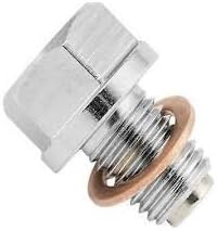 Oil Drain Plug Bolt Screw Magnetic With O Ring Copper Crush Washers For BMW 12 mm x 1.5 mm