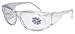 Mag-Safe Full Magnifying Reader Safety Glasses Reading Magnifier Eyewear Available from 1.25-3.00