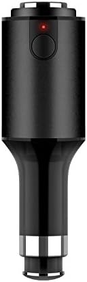 Car Charger with Electric Shaver, Lauva 2 in 1- Dual USB Cigarette Charger for IPhone Cell Phone Smartphone Ipad and Safety Razor Beard Clipper for Men (Black)