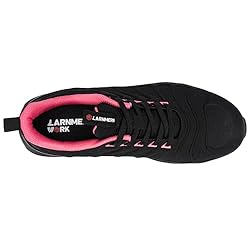 LARNMERN Steel Toe Shoes for Women Lightweight