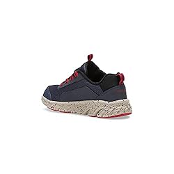 Saucony Wind Shield Running Shoe, Navy/Red, 11 Wide