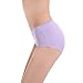 Buankoxy Women's 8 Pack Mid-Rise Stretch Cotton Panties, Assorted Colors(8 Assorted Colors,8)