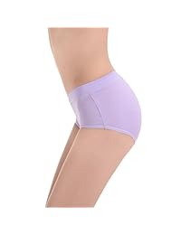 Bragas elásticas de algodón para dama, 8 unidades, varios colores