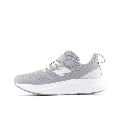 New Balance Kid's Fresh Foam 625 V1 Hook & Loop Running Shoe, Slate Grey/Grey M…
