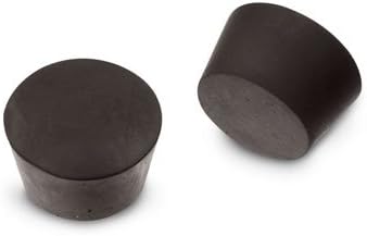 Rubber Stoppers, Size #0, Karter Scientific 216K2 (Pack of 6)