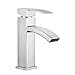 SARLAI Single Handle Waterfall Bathroom Sink Faucet Mixer Tap, (Chrome Finish)