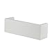 TANBURO Set of 3 White Floating Shelves U Shaped Book CD DVD Storage Display Wall Shelf E1 MDF Quick to Install Load Capacity 15 lbs